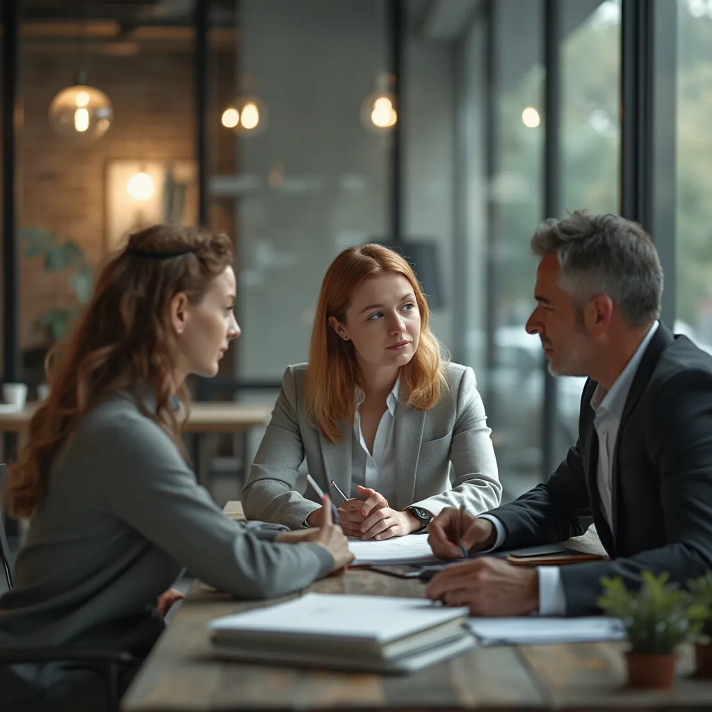 Sesión de taller estratégico con clientes